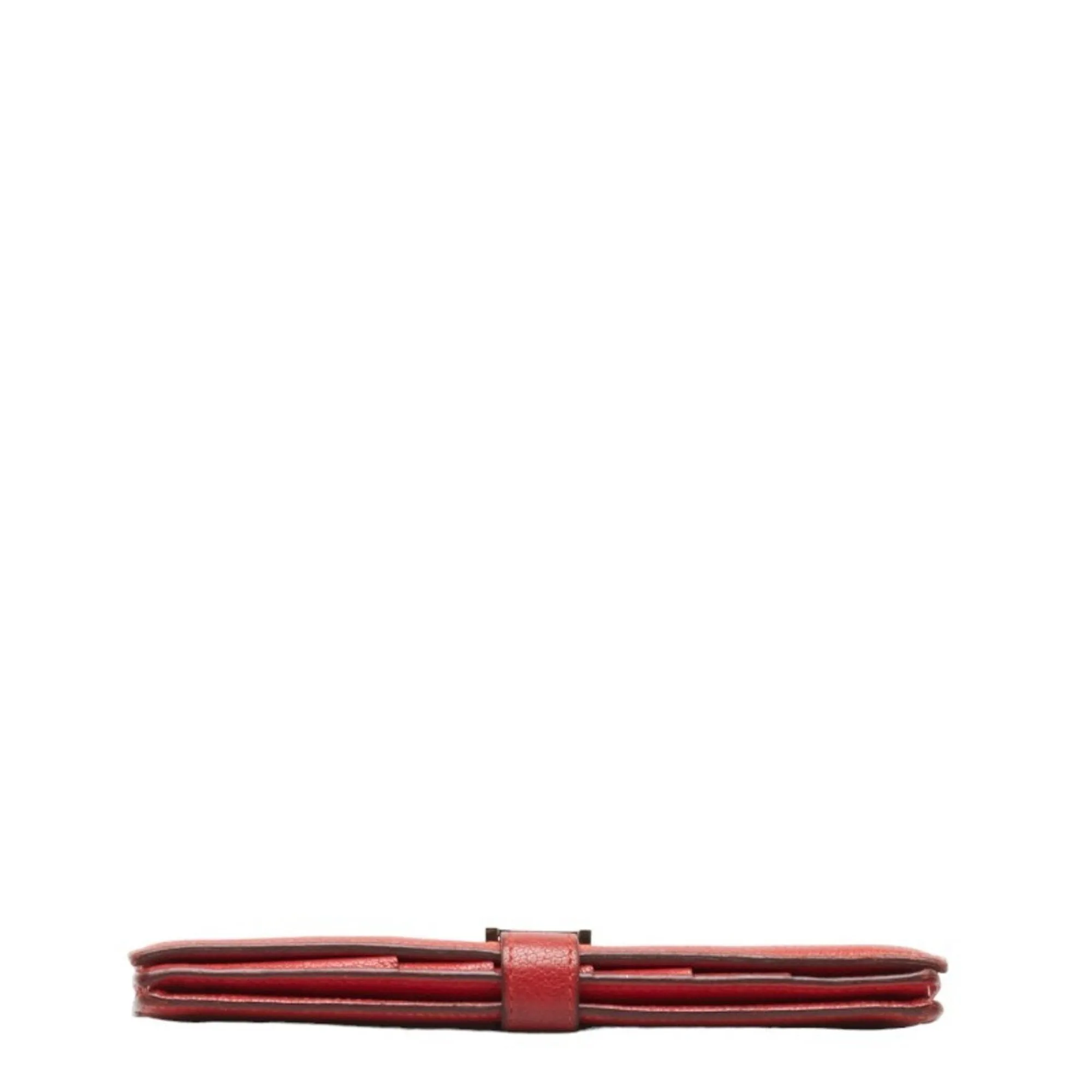 Herms Barn Red Leather Accessories