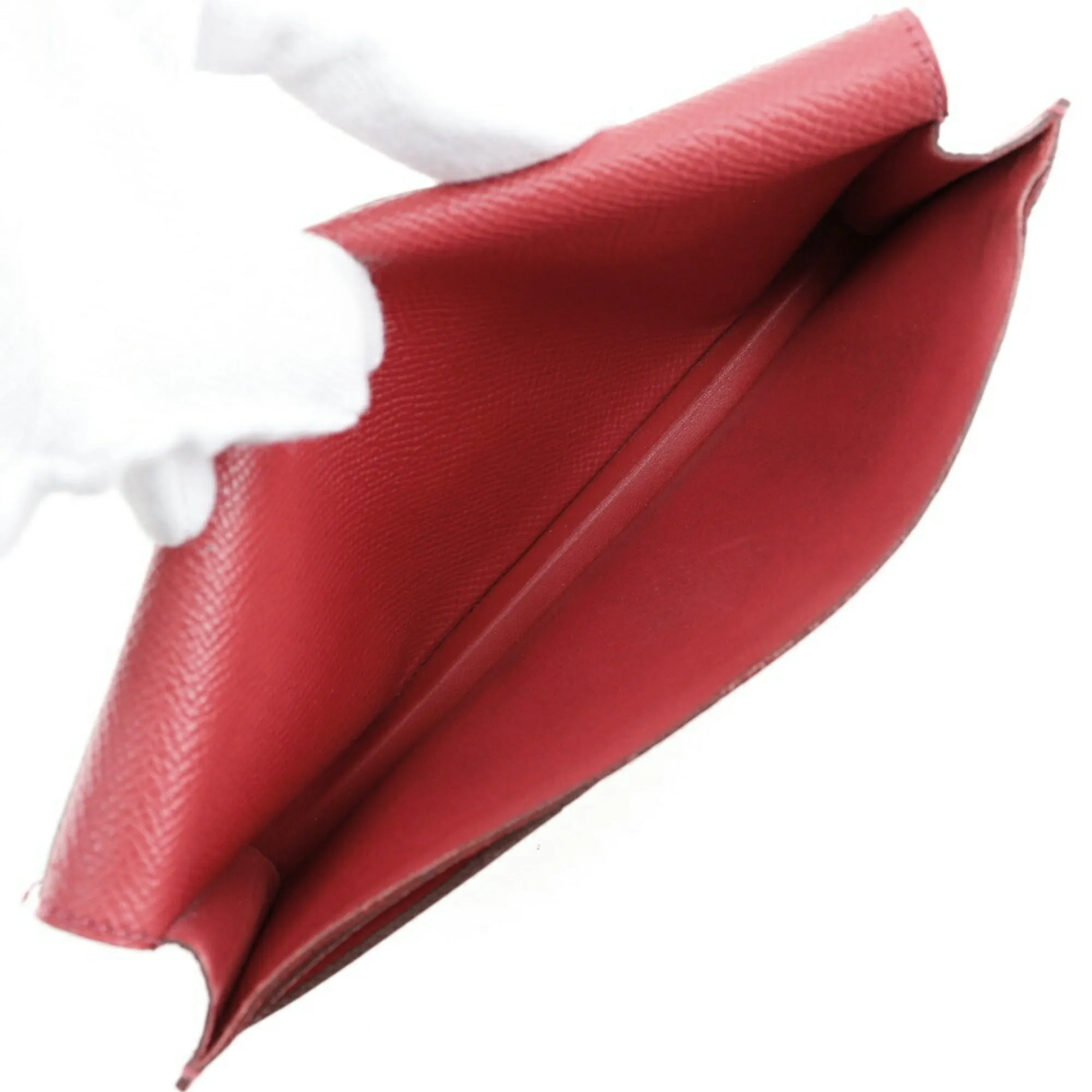 Herms Barn Red Leather Accessories