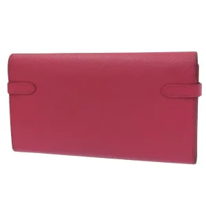 Herms Kelly Pink Leather Accessories