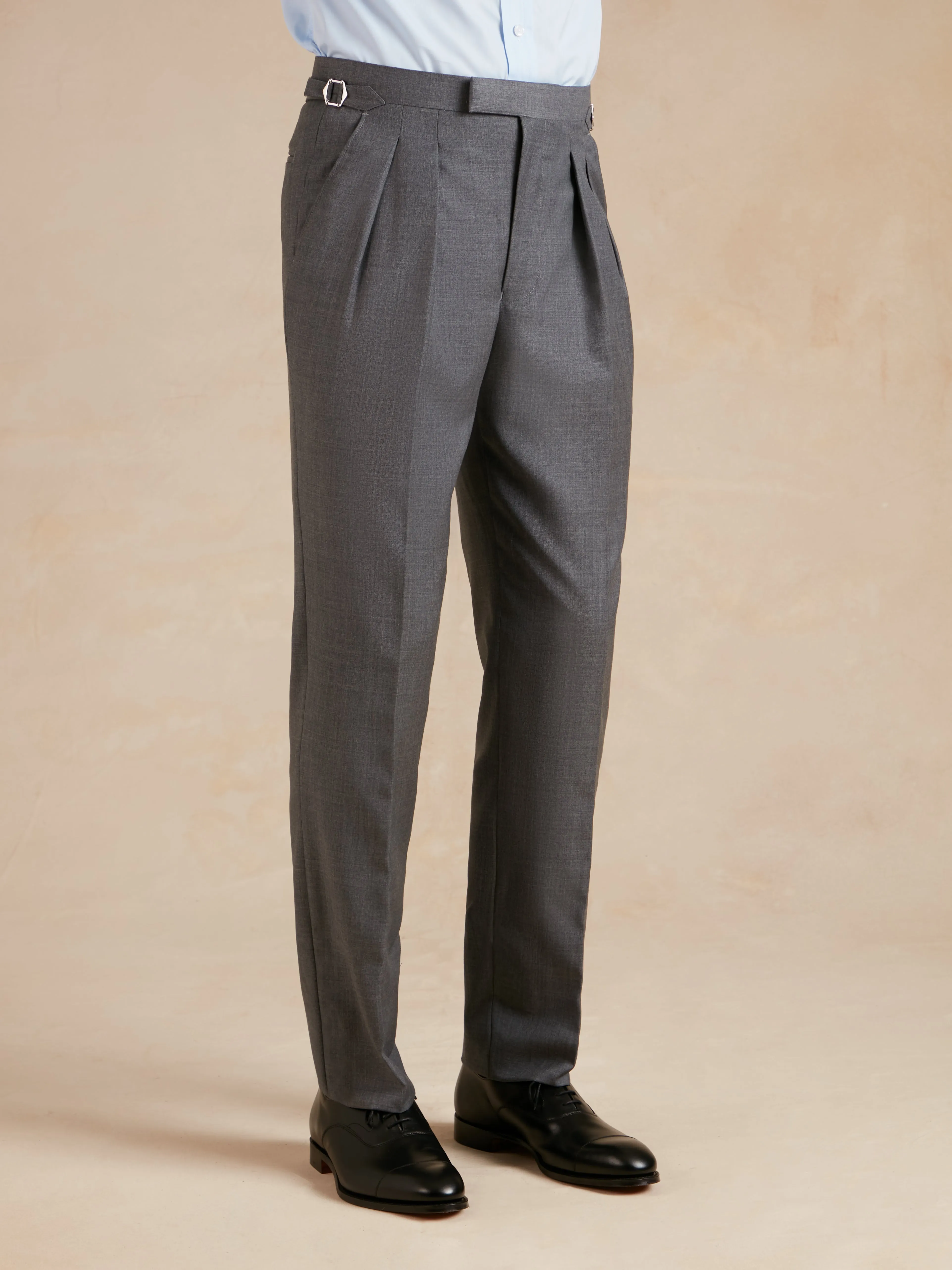 Highgrove Three Piece Morning Suit - Plain Grey