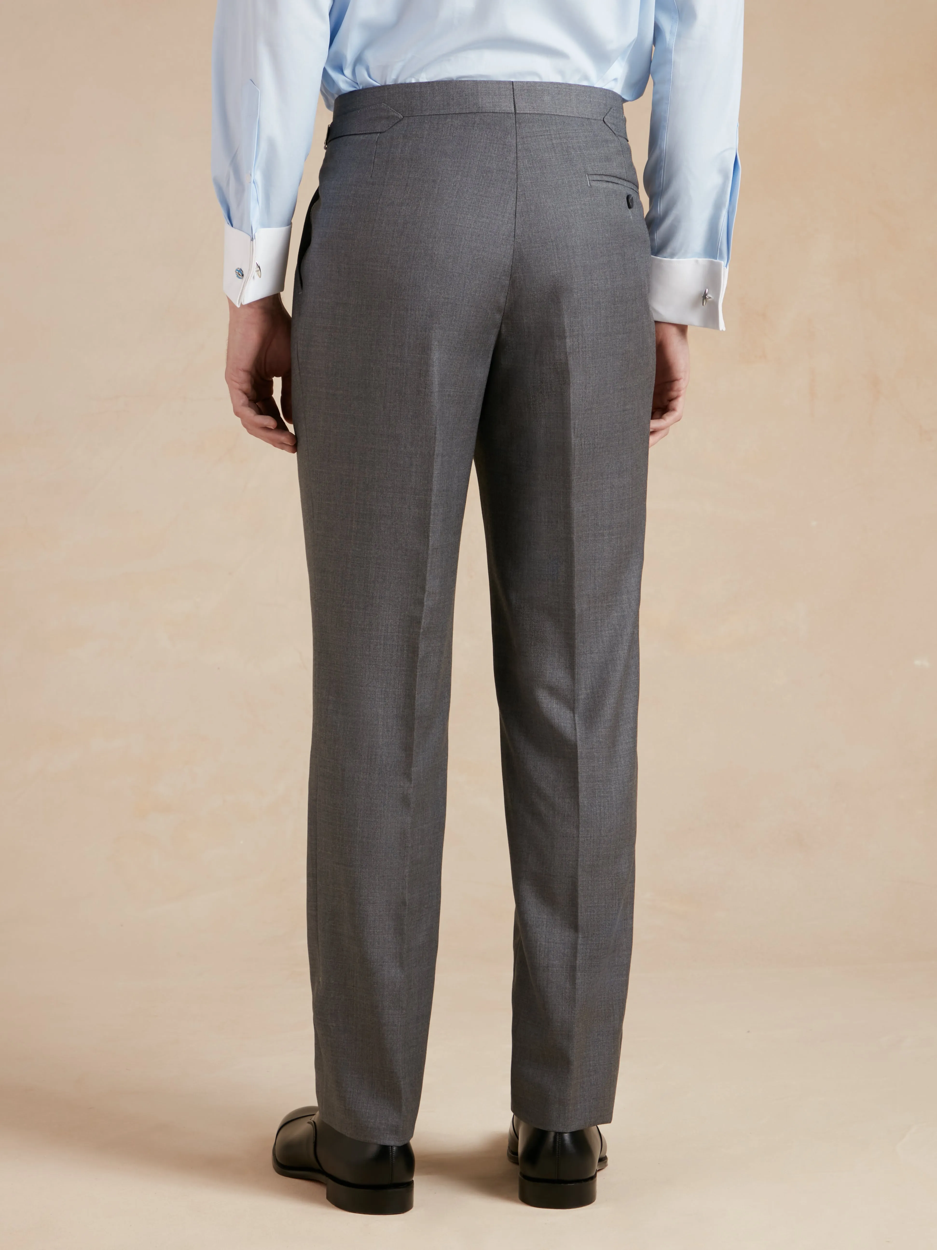 Highgrove Three Piece Morning Suit - Plain Grey