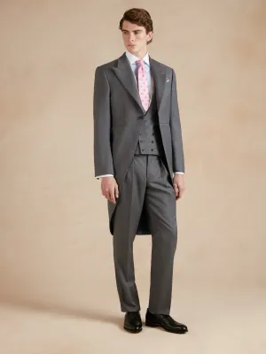 Highgrove Three Piece Morning Suit - Plain Grey