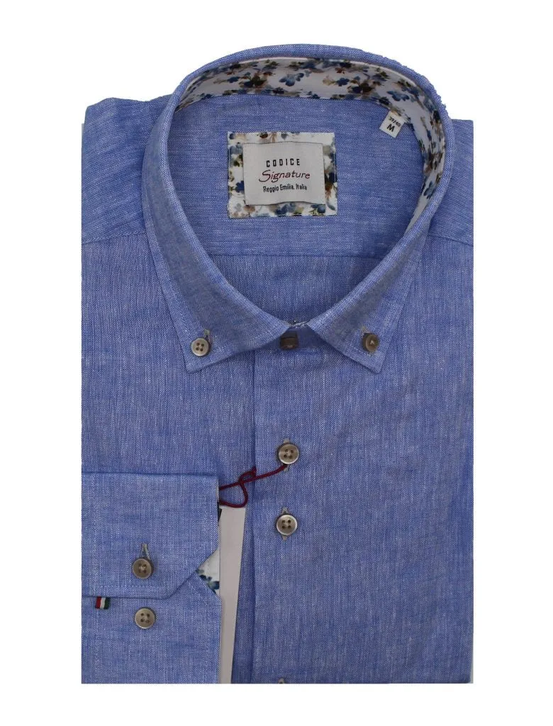Long Sleeve Shirts - Blue