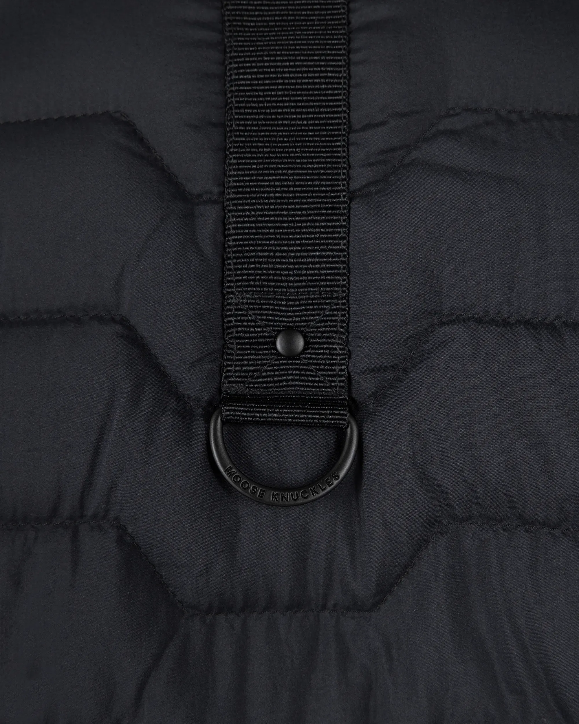 Moose Knuckles Granite Down Hybrid Bomber Jacket