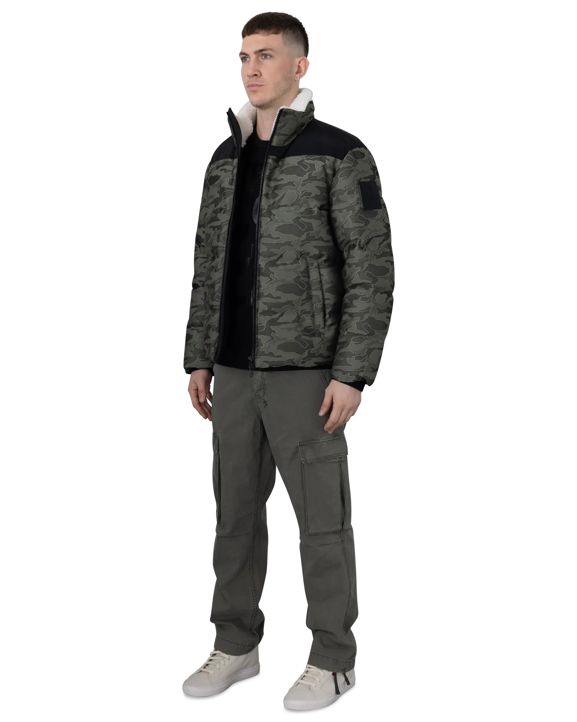 Moose Knuckles Kings Camo Down Puffer Jacket