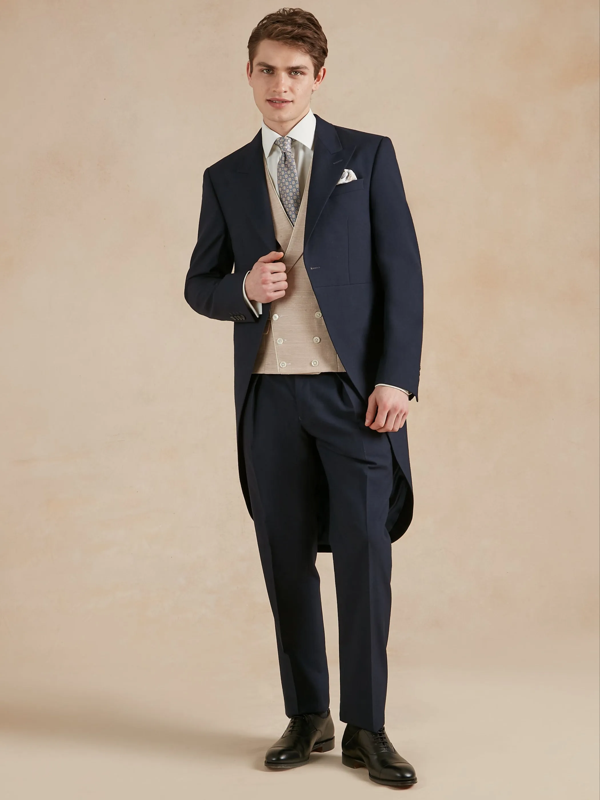 Morning Coat - Plain Navy