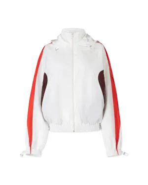 Panelled Moire Track Jacket