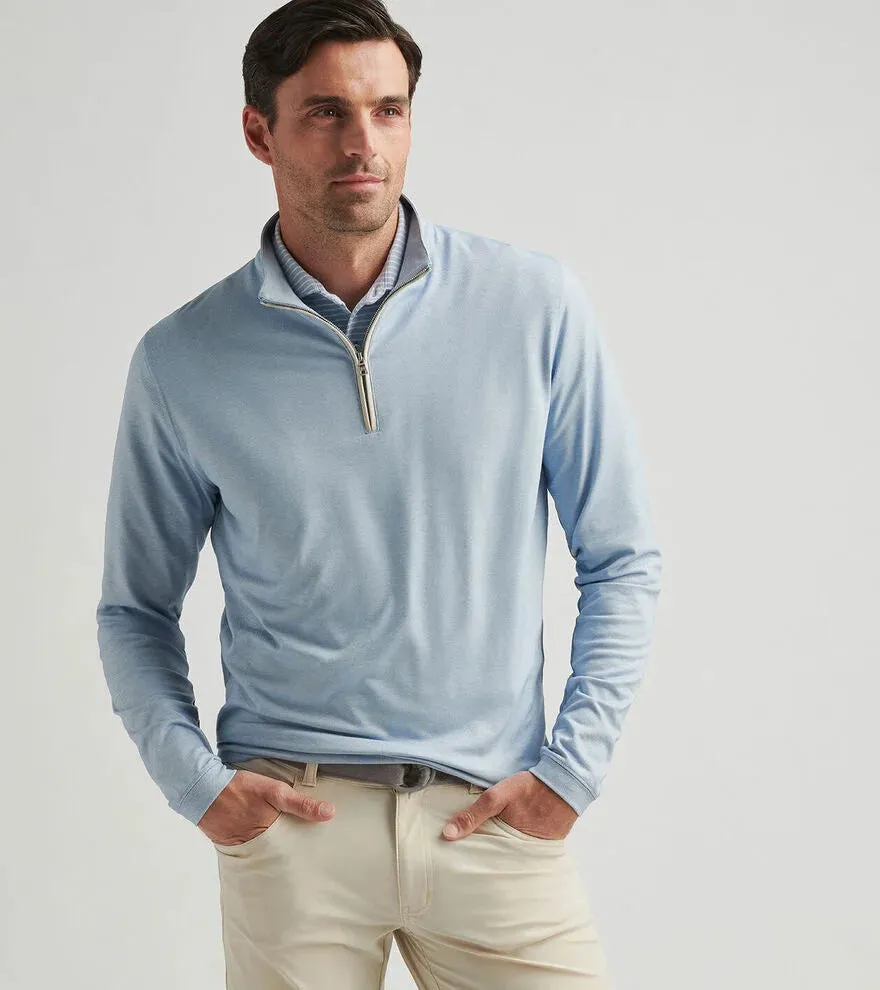 Peter Millar Albatross Cotton-Blend Piqu Quarter-Zip