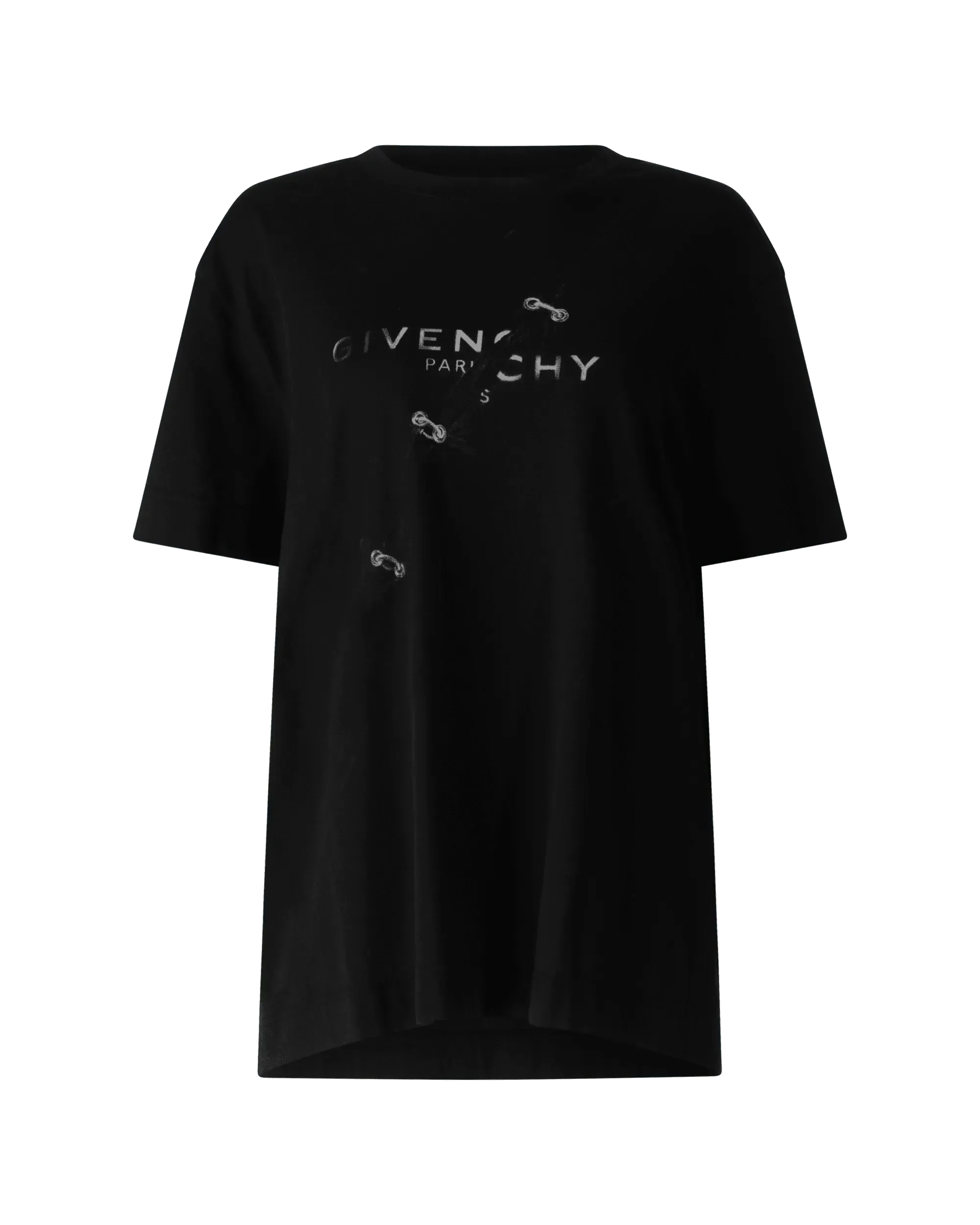 Pin Detail Short Sleeve T-Shirt