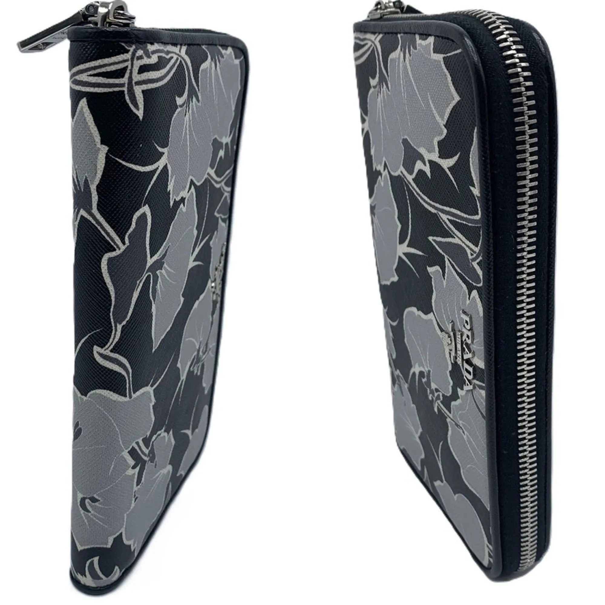 Prada Saffiano Black Leather Accessories