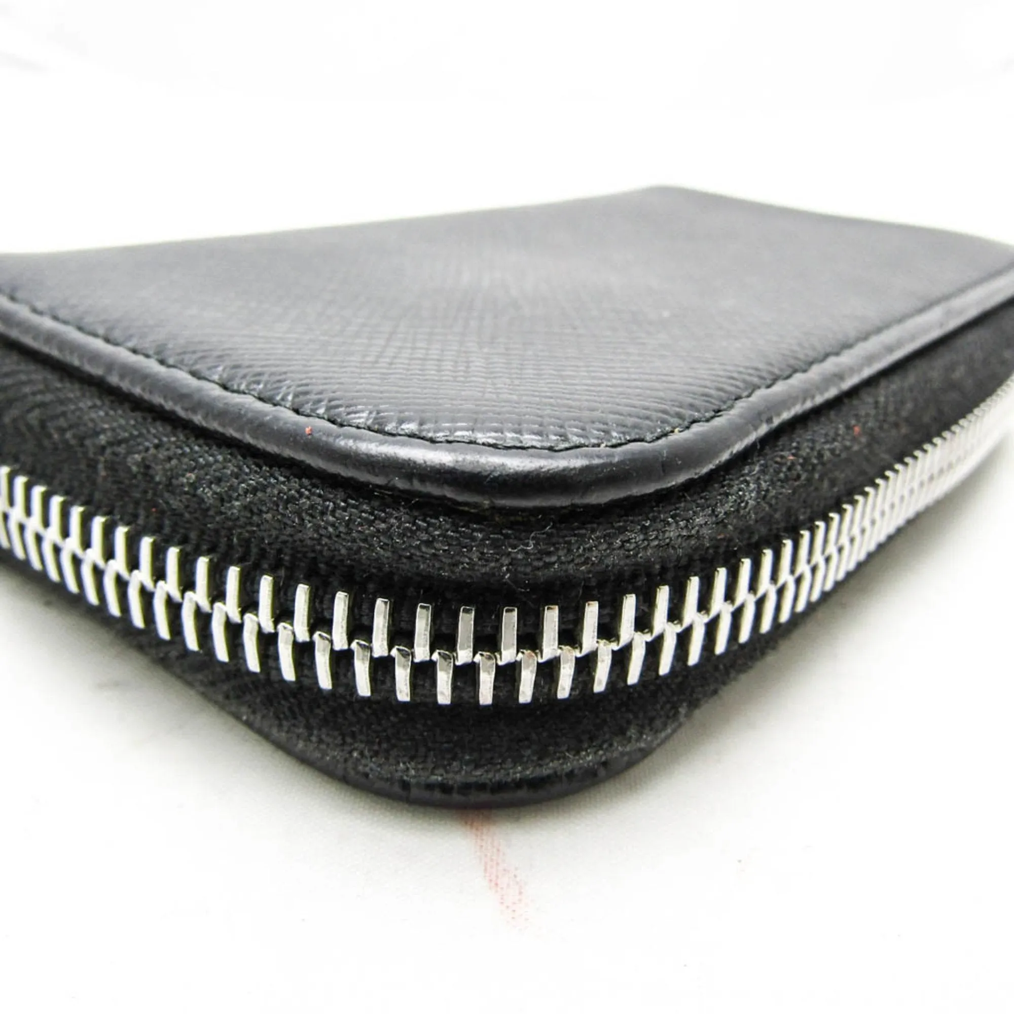 Prada Saffiano Black Leather Accessories