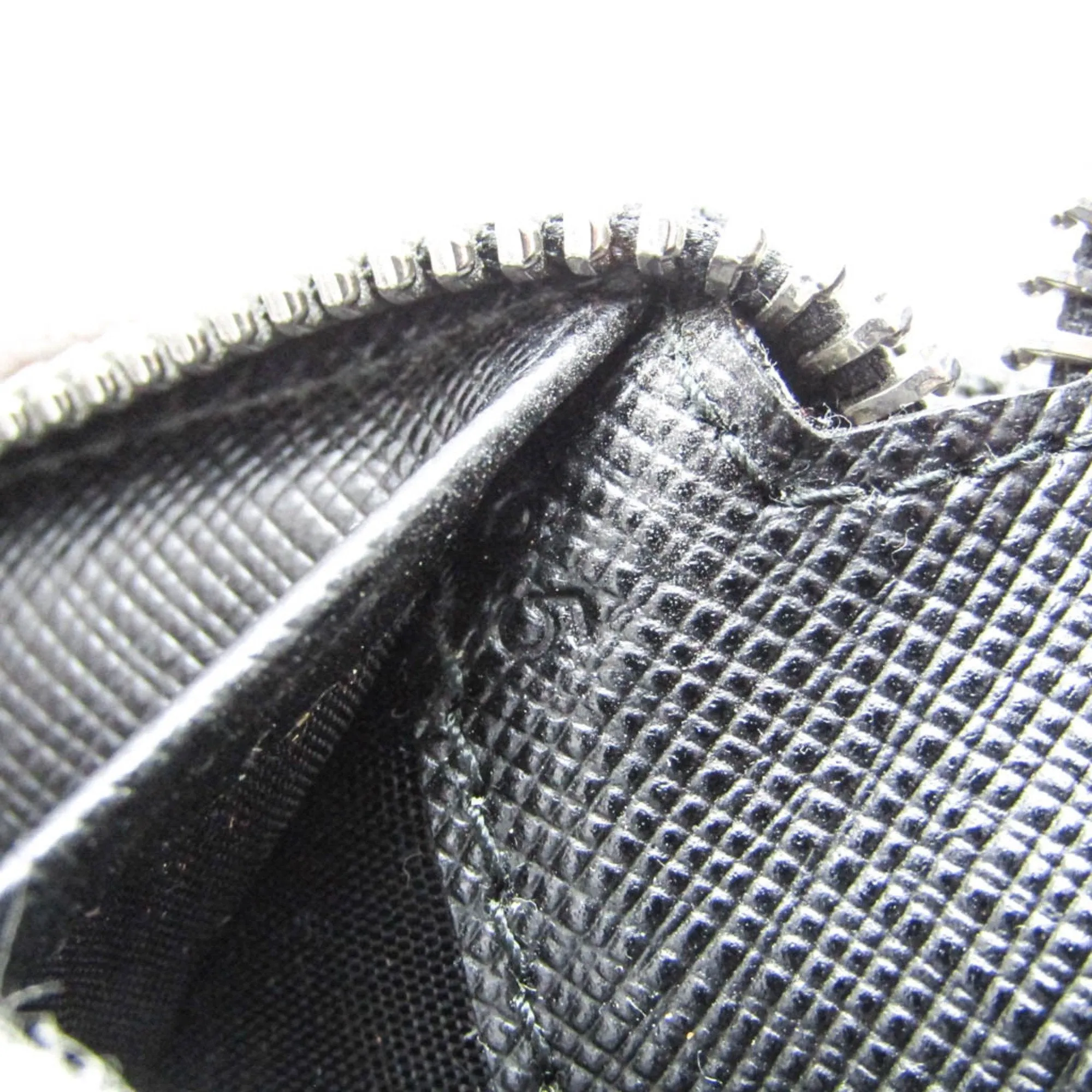 Prada Saffiano Black Leather Accessories