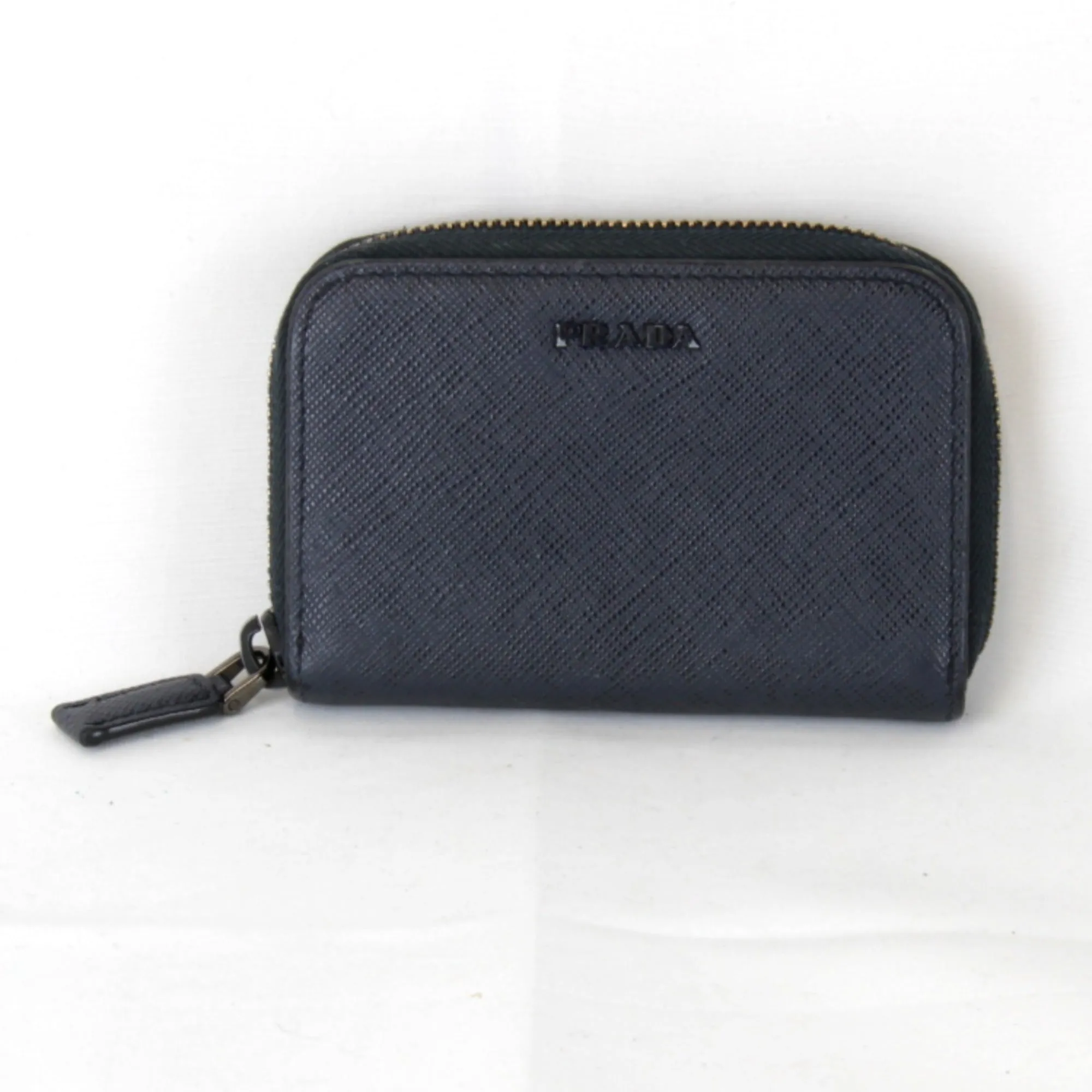 Prada Saffiano Navy Canvas Accessories