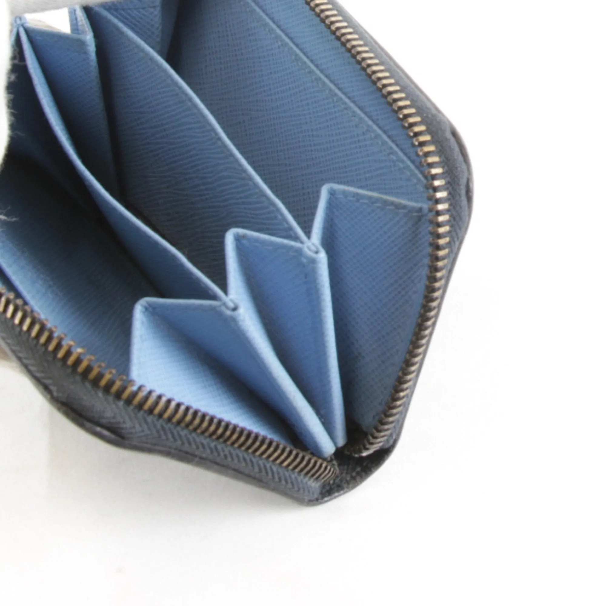 Prada Saffiano Navy Canvas Accessories