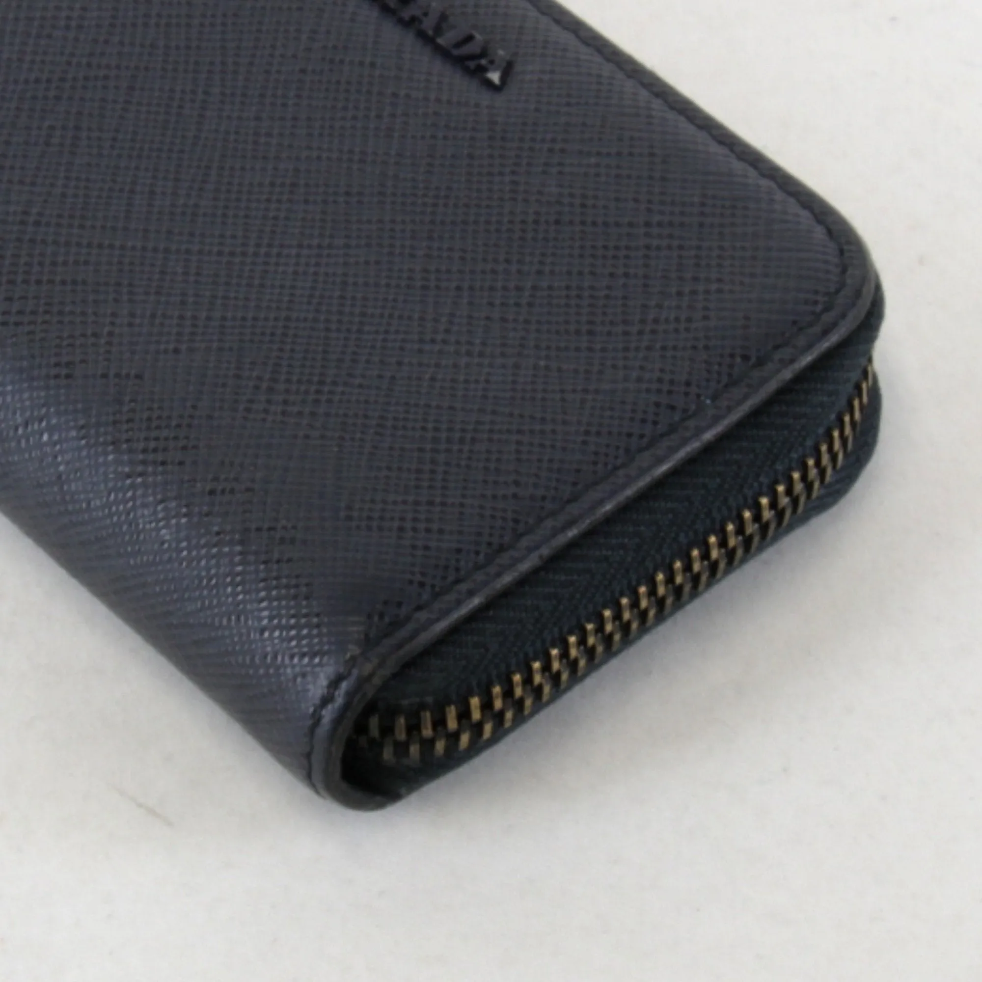 Prada Saffiano Navy Canvas Accessories