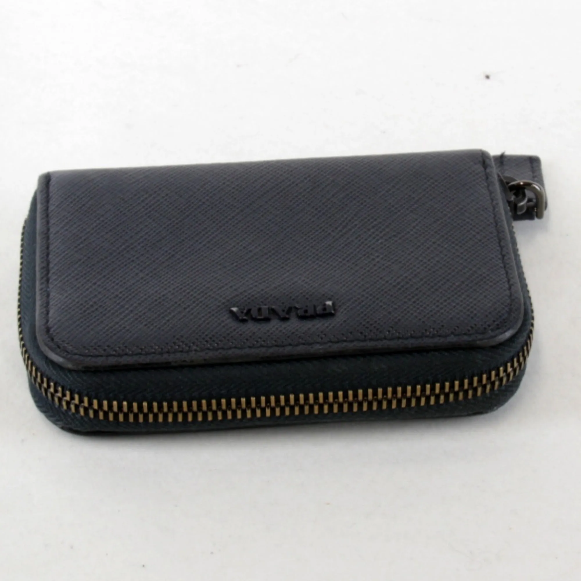 Prada Saffiano Navy Canvas Accessories