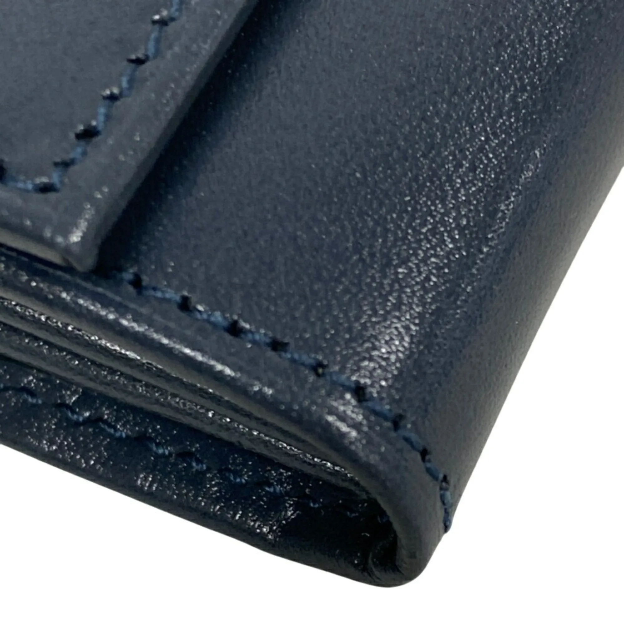 Prada Vitello Blue Leather Accessories