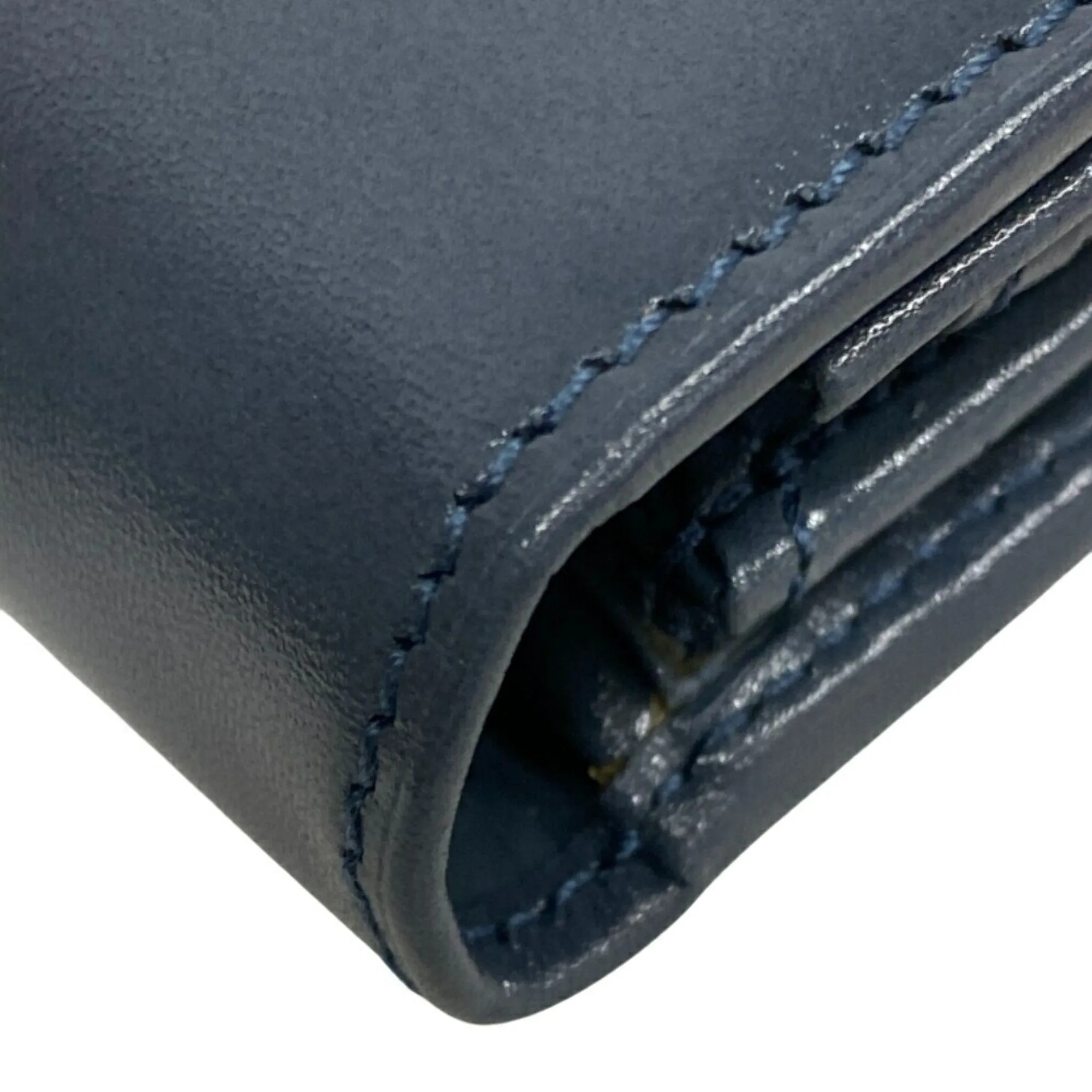 Prada Vitello Blue Leather Accessories