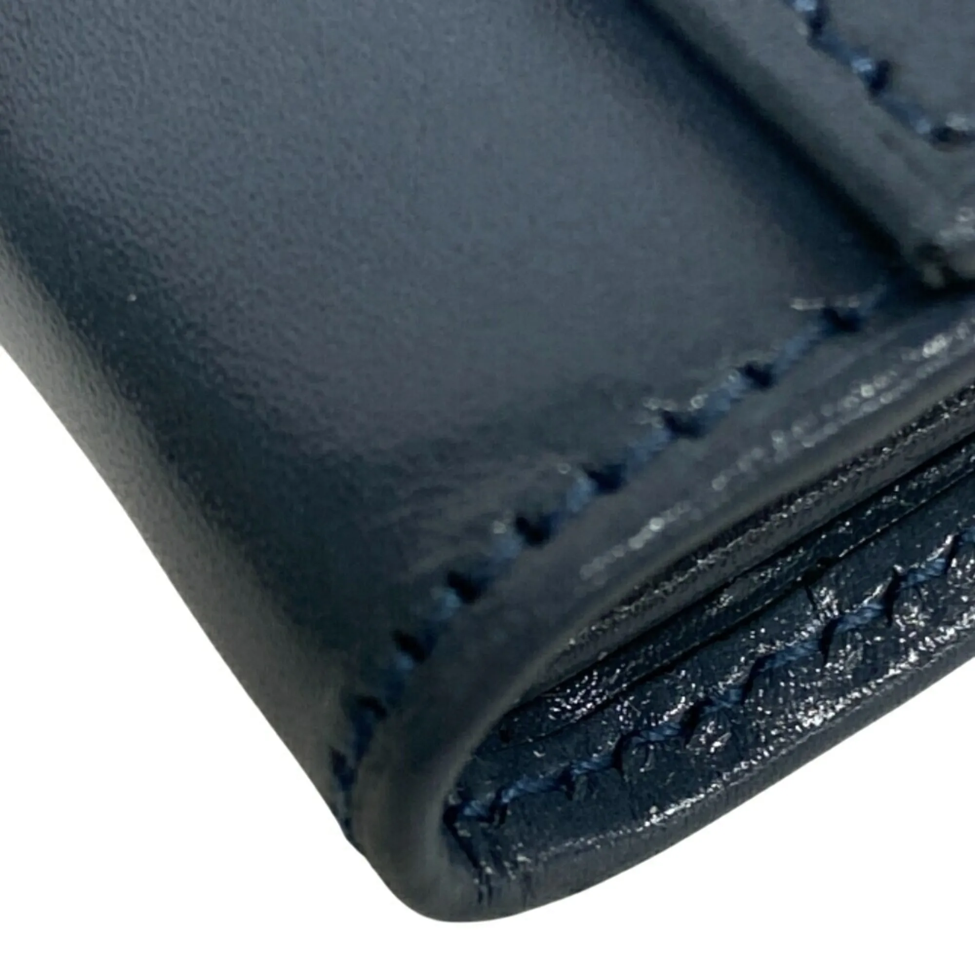 Prada Vitello Blue Leather Accessories