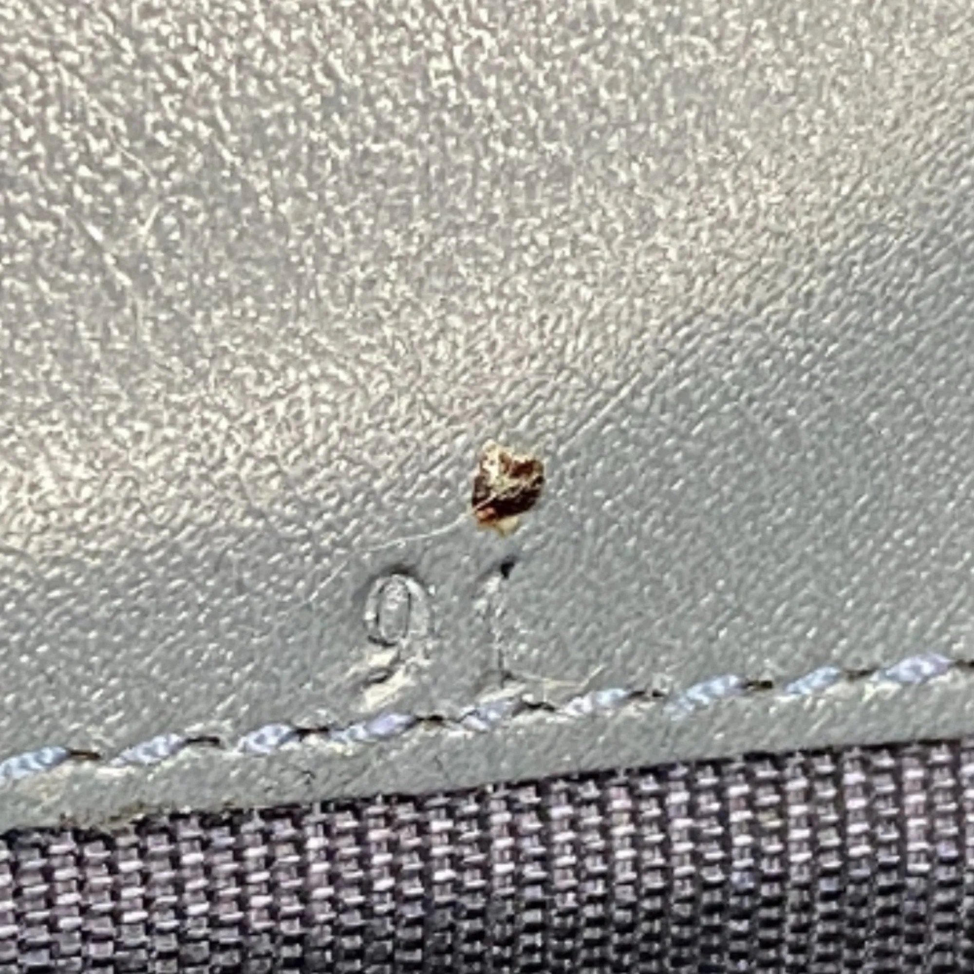 Prada Vitello Blue Leather Accessories