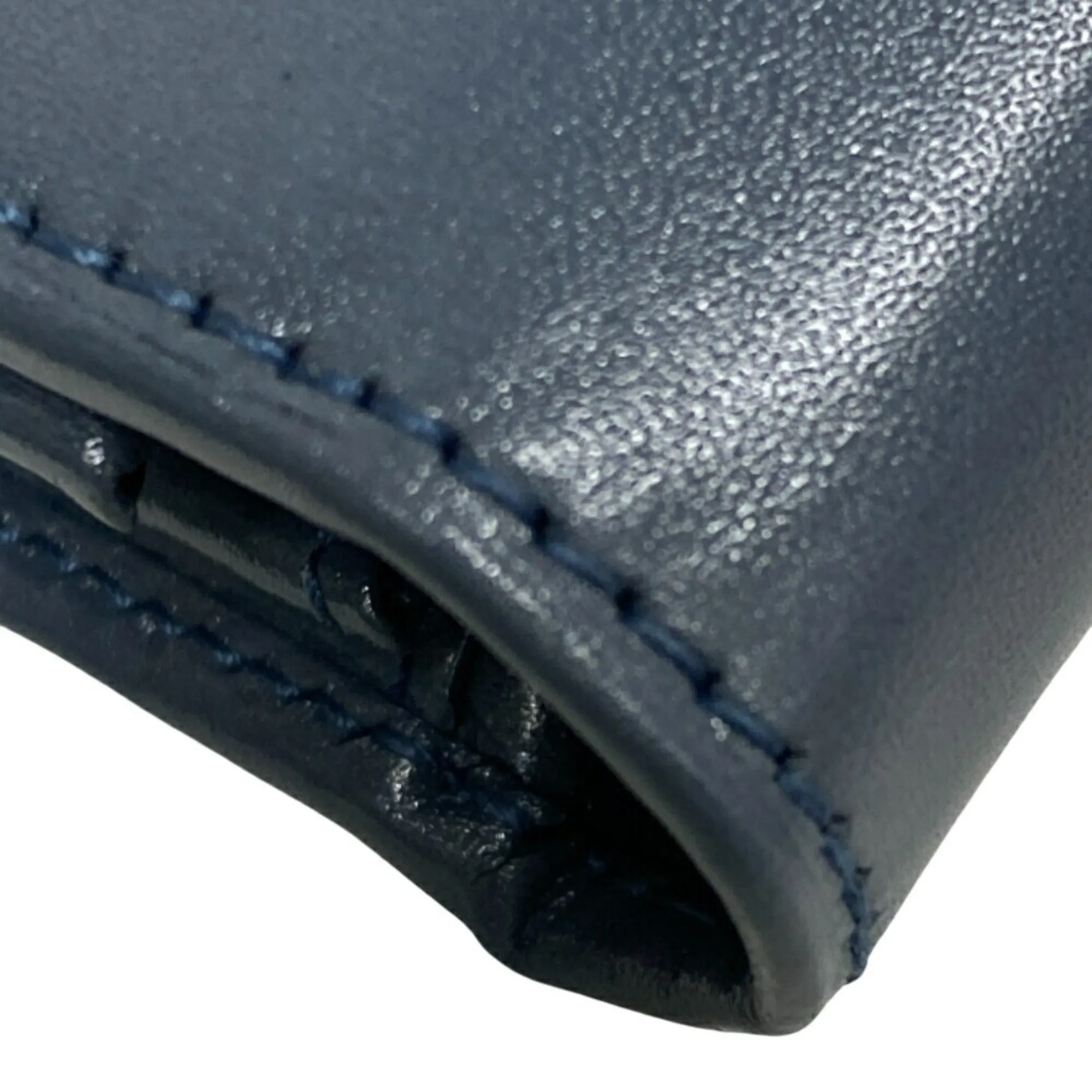 Prada Vitello Blue Leather Accessories
