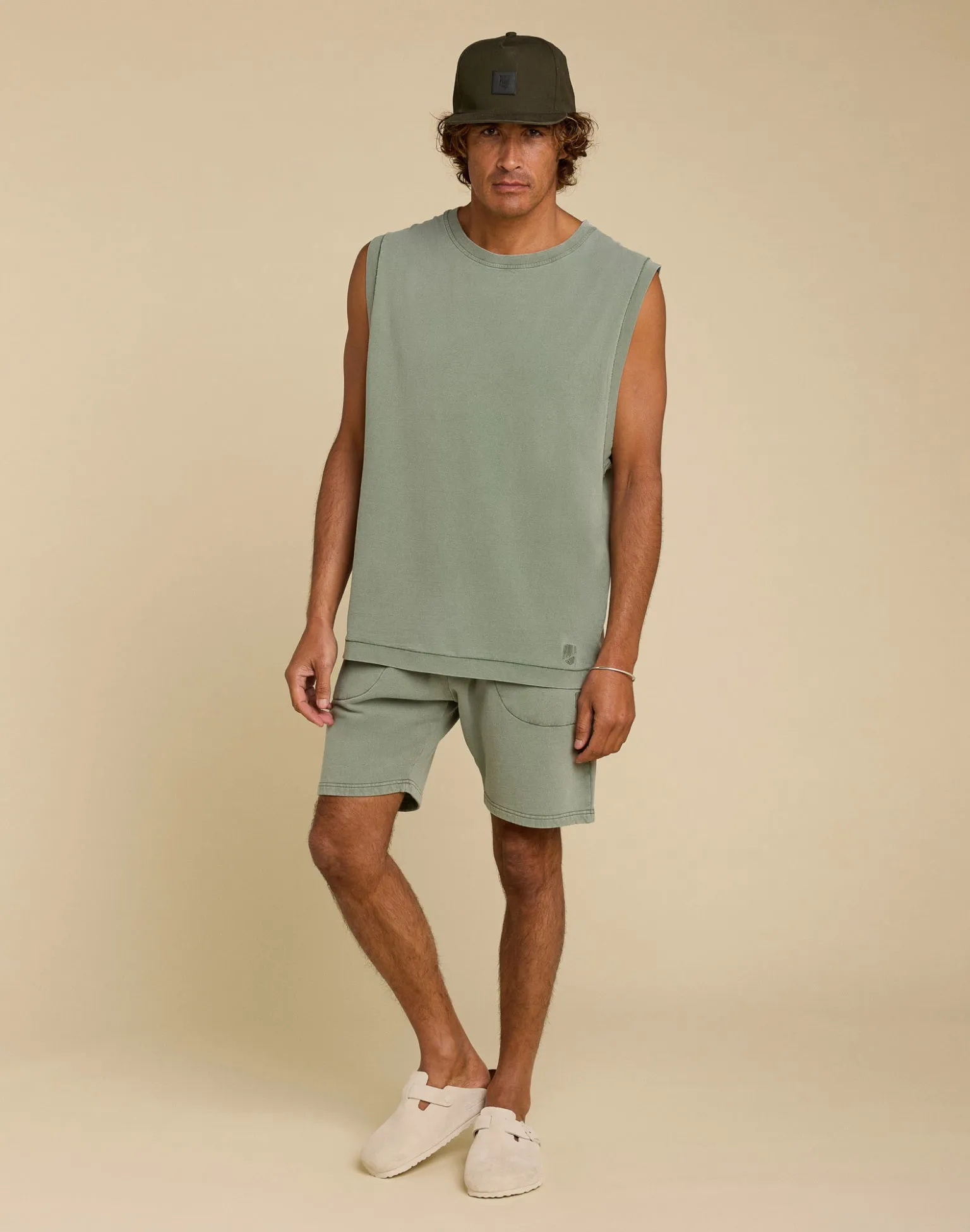 Pullin Jogging Short Plain Bronze