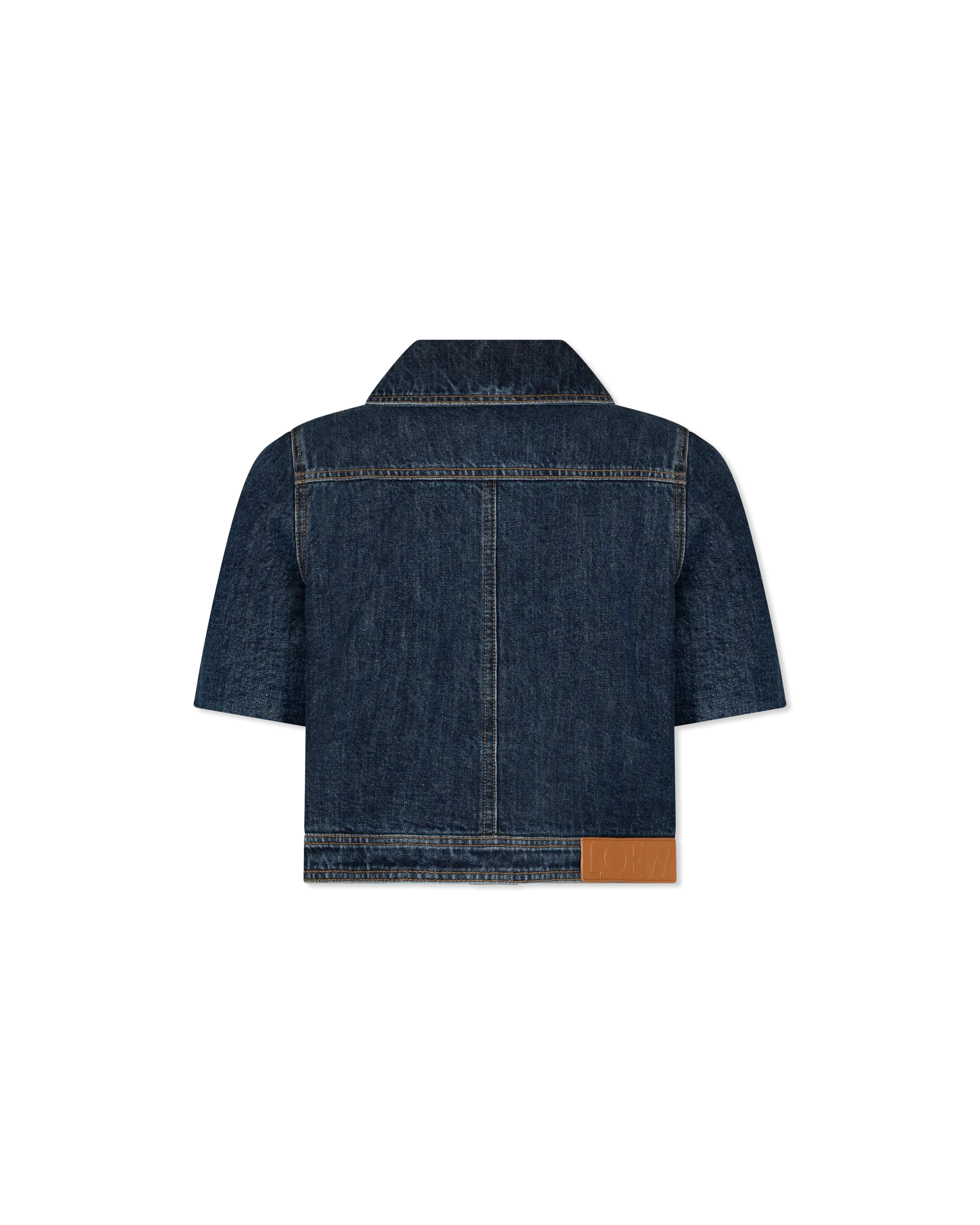 Reproportioned Cropped Denim Jacket