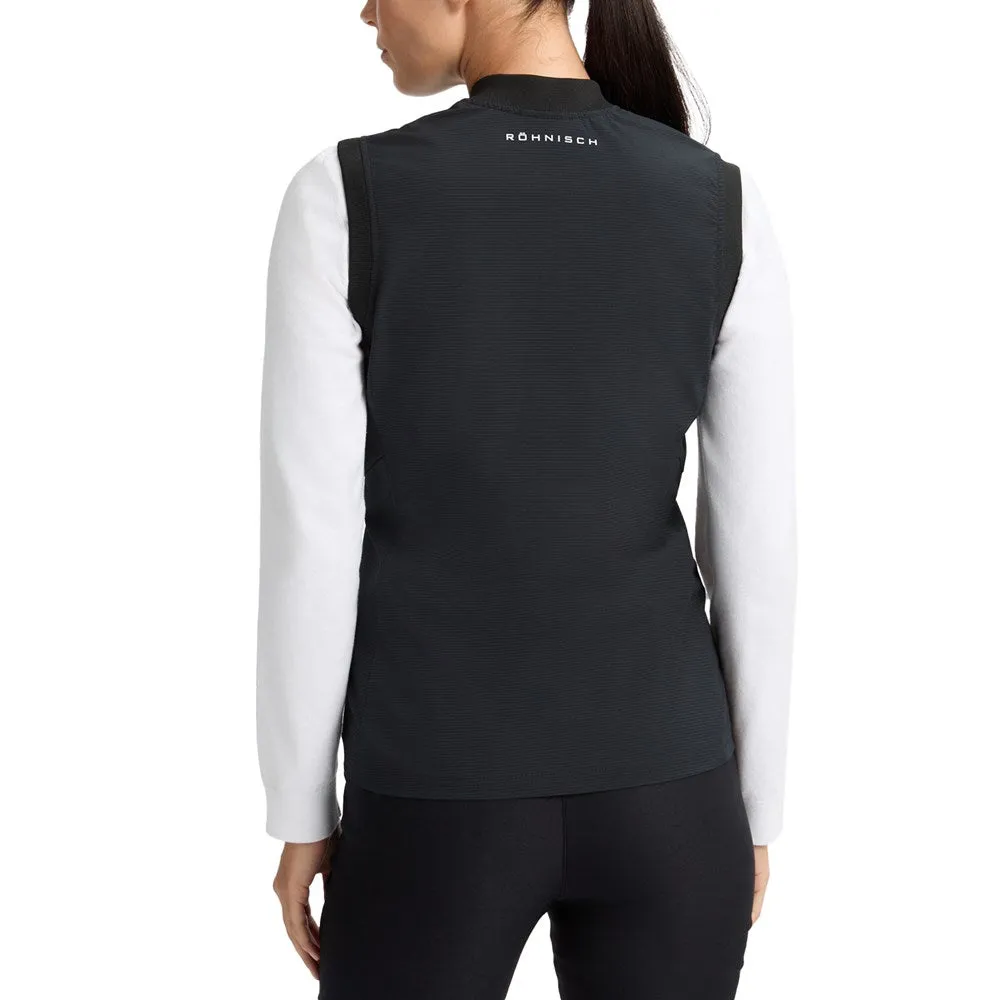 Rohnisch Women's Stella Lightweight Golf Vest - Black