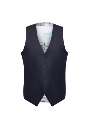 SL7-Navy Waistcoat