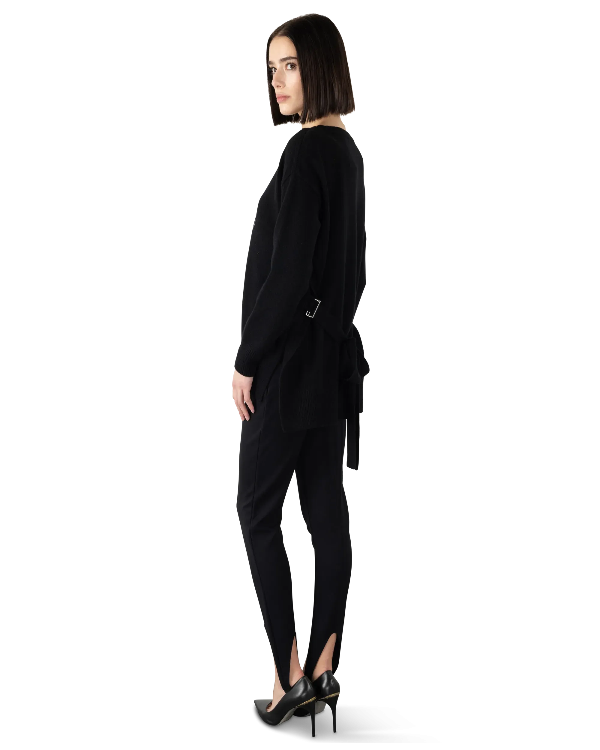 Sweater Tunic With Belt