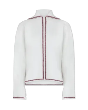 V-Neck Collar Long Sleeve Sweater