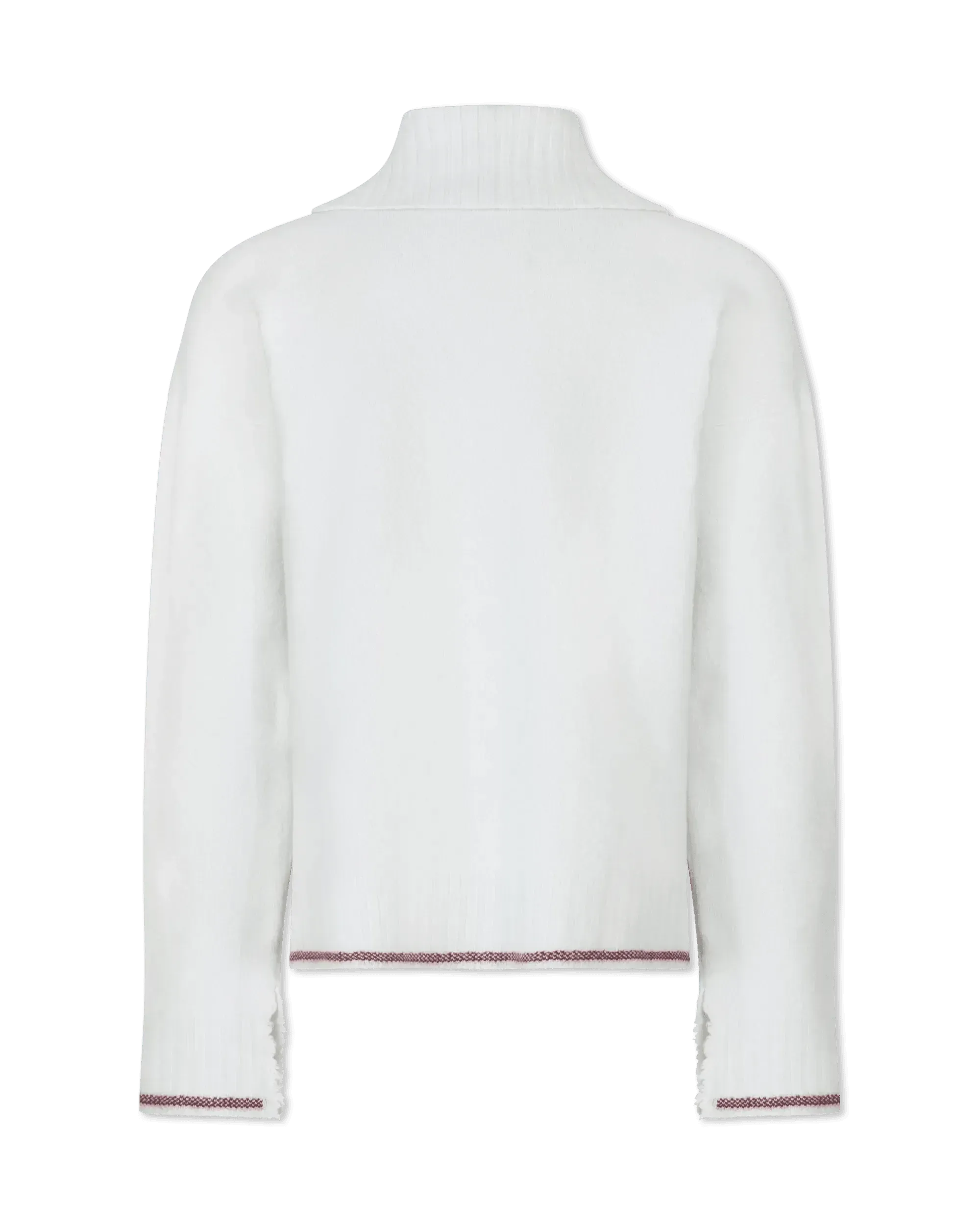 V-Neck Collar Long Sleeve Sweater