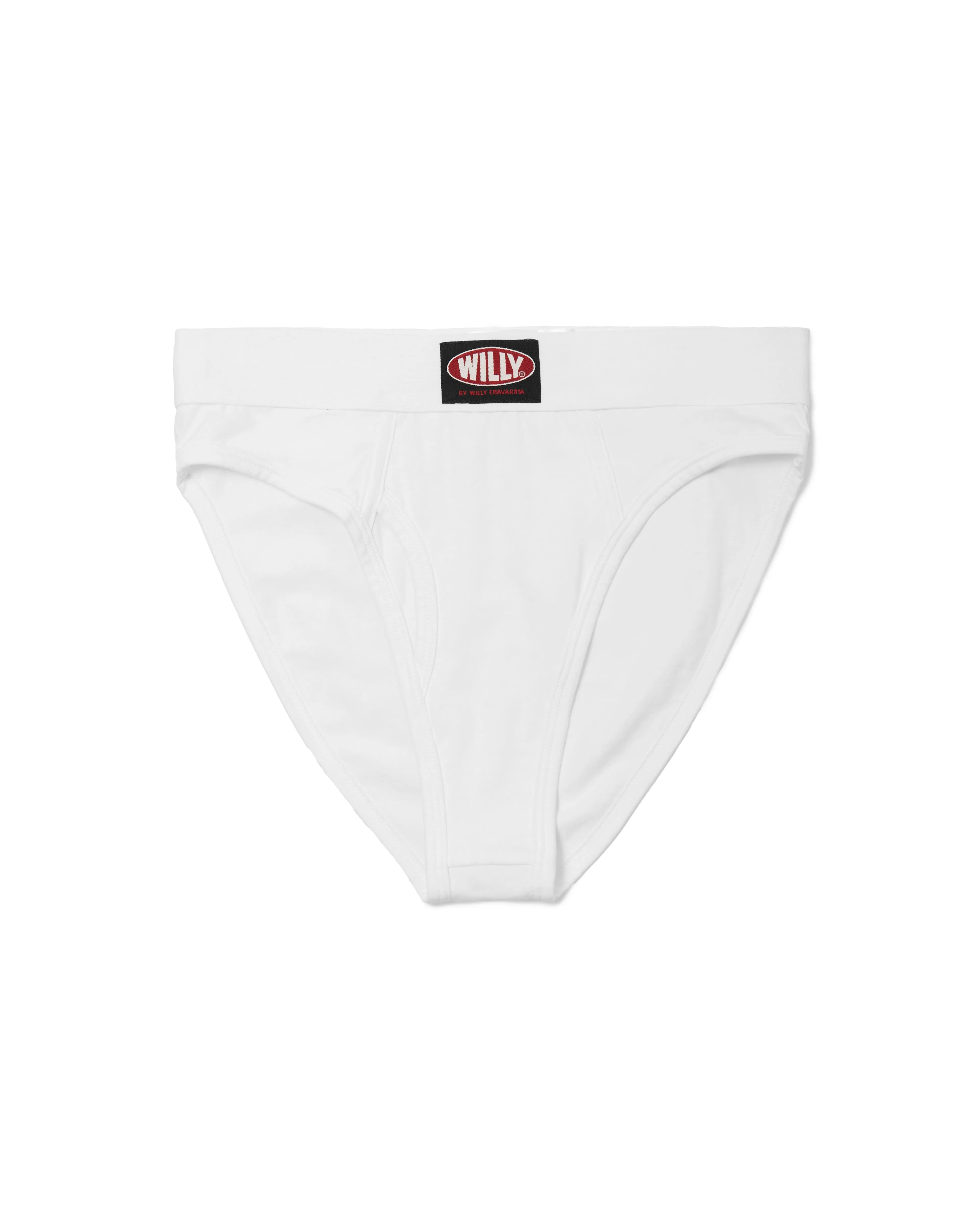 WOMEN'S HIGH WAISTED BRIEF - WHITE